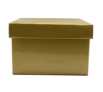 SMALL GIFT BOX and LID PACK-Gold