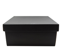 LARGE GIFT BOX and LID PACK-Matte Black