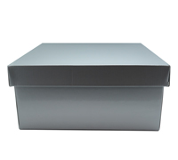 LARGE GIFT BOX and LID PACK-Silver