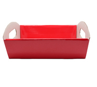 SMALL HAMPER TRAY PACK-Gloss Red