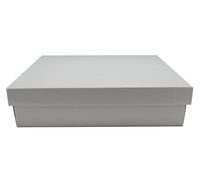 LARGE SHIRT BOX and LID PACK-Gloss White