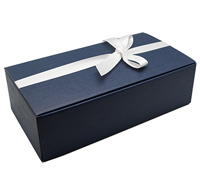 DOUBLE CORPORATE WINE BOX PACK-Seta Navy