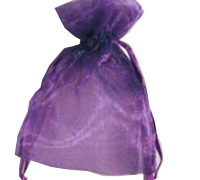 ORGANZA BAG EXTRA SMALL-Purple