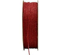 1mm JUTE CORD-Red