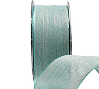 40mm WIRE-EDGED NATURAL WEAVE-Tiffany