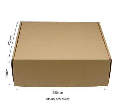 CHOC-BOX SHIPPING BOX PACK-Natural #4