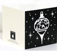 GIFT CARD STARRY NIGHT-White on Black