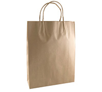 GIFT PAPER BAG SMALL PACK-Natural Kraft