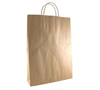 GIFT PAPER BAG MEDIUM PACK-Natural Kraft